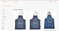 Desktop Screenshot of goldenmonkeybrand.com