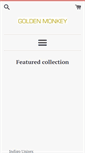 Mobile Screenshot of goldenmonkeybrand.com